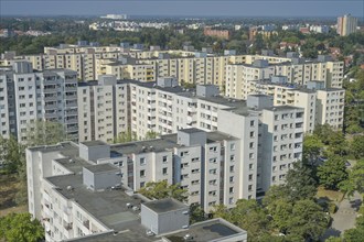 Residential buildings, Loschwitzer Weg, Rudolf Wissell-Siedlung, Staaken, Spandau, Berlin, Germany,