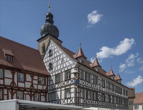 Historic Town Hall, Forchheim, Upper Franconia, Bavaria, Germany, Europe