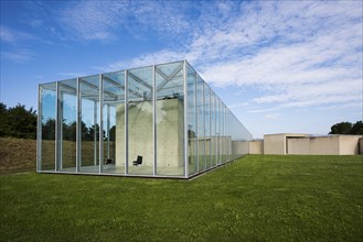 Art Museum and Langen Foundation, architect Tadao Ando, near Neuss, North Rhine-Westphalia,