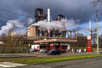 Duisburg-Bruckhausen steel site, ThyssenKrupp Steel, blast furnaces 8 and 9, on