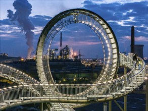 Hüttenwerke Krupp-Mannesmann, HKM in Duisburg-Hüttenheim, coking plant and 2 blast furnaces,