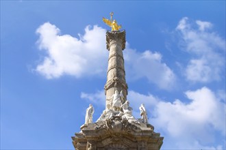 Angel of Independence monument located on Reforma Street near historic center of Mexico City