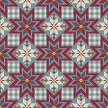 Traditional Bulgarian embroidery vector pattern