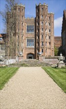 Layer Marney Tower the tallest Tudor gatehouse in England built 1520, Layer Marney, Essex, England,