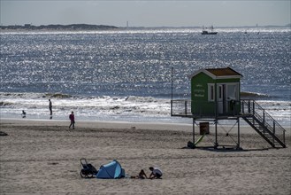 North Sea island of Langeoog, early summer, shortly after the first easing of the lockdown in the