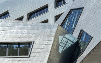 The Leuphana University of Lüneburg, central building, designed by Daniel Libeskind, Lower Saxony,