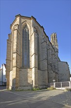 Gothic preacher church built in the 13th century, Erfurt, Thuringia, Germany, Europe