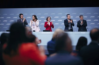 Presidium of the CDU, recorded during the party conference of the CDU Germany 2024 in Berlin, 6 May