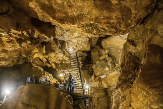 Laichingen Deep Cave, Swabian Alb. This attraction is the only shaft cave in Germany that has been