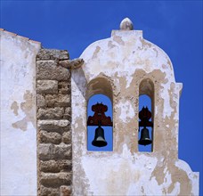 Church tower, bell tower, church, chapel, Igreja de Nossa Senhora da Graça, sea fortress, Fortaleza