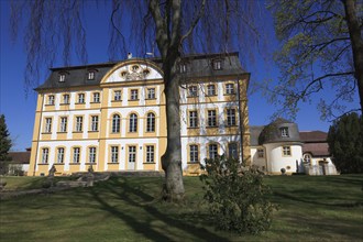 The Jägersburg, former Schönborn hunting lodge, a baroque hunting lodge of the Bamberg