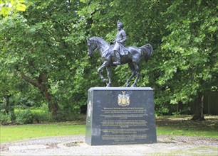 Maharajah Duleep Singh sculpture, Thetford, Norfolk, England, UK by Denise Dutton 1999