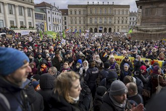 Potsdam defends itself, a rally of the Alliance, Potsdam shows its colours. This was prompted by