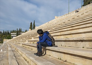 Panathenaic Stadium, Panathinaiko or Kallimarmaro, the first Olympic Stadium of Modern Time,