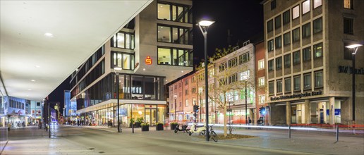 Sparkasse building, Hans-und-Sophie-Scholl-Platz, Ulm, Baden-Württemberg, Germany, Europe