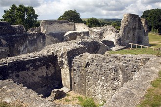 Ruins of Saint Pancras priory, Lewes, East Sussex, England, United Kingdom, Europe