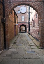 Hull College occupying historic former industrial buildings, Hull, Yorkshire, England, United