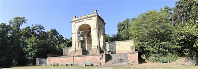 Victory and peace memorial Edenkoben, Palatinate. Built in 1899 to commemorate the Franco-Prussian