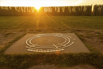 The circular ditch complex of Goseck is a Neolithic circular ditch complex on the north-western