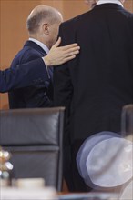 Olaf Scholz (SPD), Federal Chancellor, in the Cabinet, Cabinet meeting, Berlin, 6 November 2024