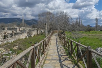 Excavation site site of the ancient city of Aphrodisias, today's city of Geyre, Karacasu, Aydin,