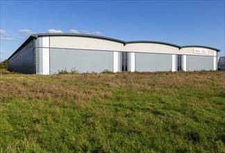 Iceland frozen food warehouse and distribution centre building, Symmetry Park, Swindon, Wiltshire,