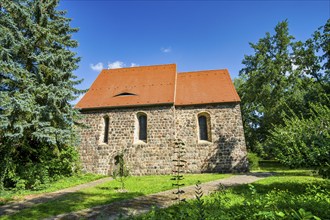 Reichenow village church, Reichenow-Möglin, Brandenburg, Germany, Europe