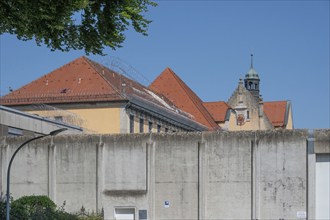 Prison, JVA, woman's prison, Mannertstraße 6, Nuremberg, Middle Franconia, Bavaria, Germany, Europe