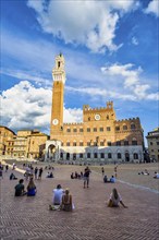 Piazza del Campo, Siena, Tuscany, Italy, Europe