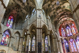 Interior view, Church of Our Lady, UNESCO World Heritage Site, Trier, Rhineland-Palatinate,