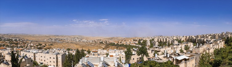 Jerusalem Pisgat Zeev settlement and neighborhood in East Jerusalem