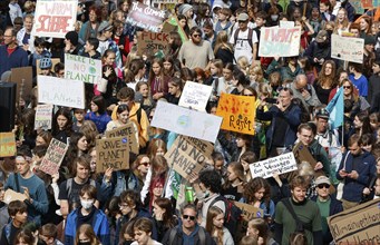 Fridays for Future demonstration and call for a global climate strike. Fridays for Future demands