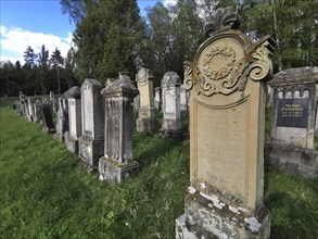 Jewish cemetery, Jewish cemetery Burgkunstadt, one of the largest Jewish country cemeteries in