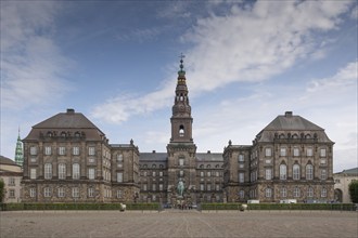 Christiansborg Palace, Danish Parliament, Folketinget, Copenhagen, Denmark, Europe