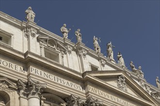 St Peter's Basilica, San Pietro in Vaticano, Basilica of St Peter in the Vatican, Rome, Italy,