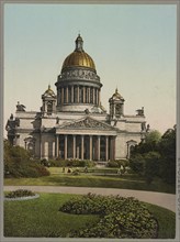 The Alexander Garden in front of St Isaac's Cathedral, Cathedral of St Isaac of Dalmatia, largest