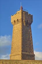 Lighthouse, Phare de Mean Ruz or Phare de Ploumanach, Ploumanach, Granit Rose, Departement Cotes-d