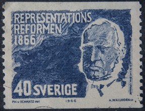 Louis De Geer (1818–1896), liberal politician and civil servant and Sweden's first prime minister