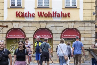 Käthe Wohlfahrt, souvenir shop in Bamberg, Upper Franconia, Bavaria, Germany, Europe