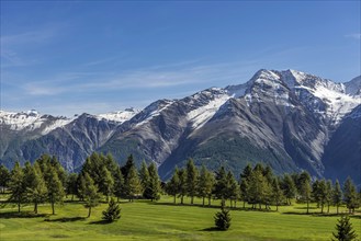 Europe's highest 9-hole golf course, golf, tourism, travelling, Riederalp, Valais, Switzerland,