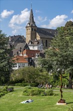 The old town centre of Essen-Kettwig, on the Ruhr, Essen North Rhine-Westphalia, Germany, Europe