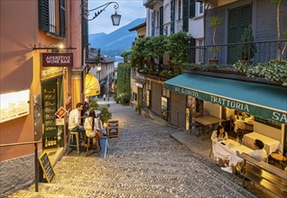 Salita Serbelloni street, Bellagio, Lake Como, Italy, Europe