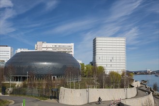 Novartis Pavilion, architecture firm AMDL CIRCLE and architect Michele De Lucchi, Novartis Campus,