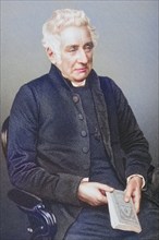 John Lonsdale, 1788-1867, Bishop of Lichfield. Painted by DJPound after a photograph by Maull and