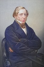 William Henry Wilson, 11th Lord Berners, 1797-1871, painted by DJ Pound after a photograph by