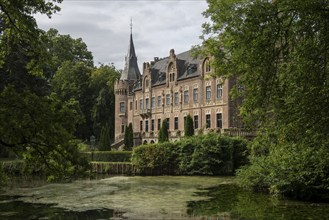 Moated castle, Schloss Paffendorf, Bergheim, Rhine-Erft district, North Rhine-Westphalia, Germany,