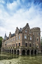 Moated castle, Schloss Paffendorf, Bergheim, Rhine-Erft district, North Rhine-Westphalia, Germany,