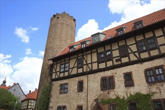 Hinterturm and the Count's Forester's House, Schlitz, small town in the east of the Vogelsberg