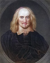 Thomas Hobbes 1588-1679, English philosopher and political theorist. From the book Gallery of