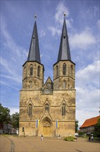 The Roman Catholic Basilica of St Cyriacus is a parish church in the town of Duderstadt in the